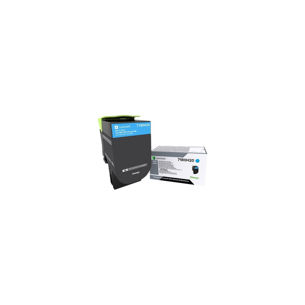 LEXMARK High Yield Cyan Toner Cartridge redeal.fr