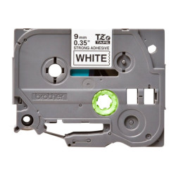 BROTHER P-TOUCH TZE-S221 noir sur blanc 9mm extra gluey