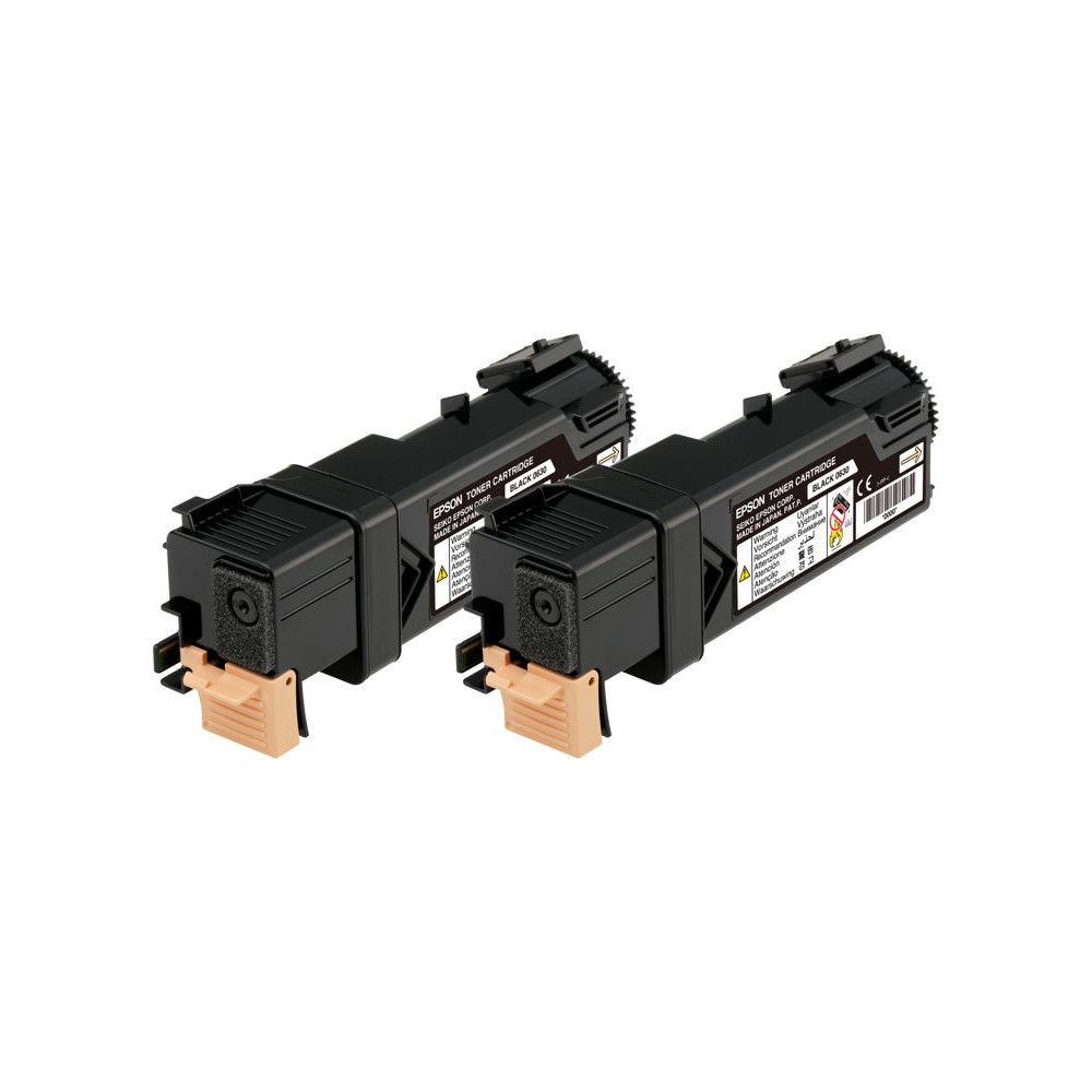 EPSON AL-C2900N cartouche de toner noir capacité standard 2x 3.000 pages pack de 2