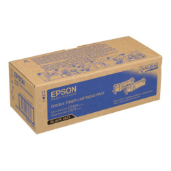 EPSON AL-C2900N cartouche de toner noir capacité standard 2x 3.000 pages pack de 2