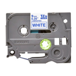 BROTHER P-TOUCH TZE-223 bleu sur blanc 9mm