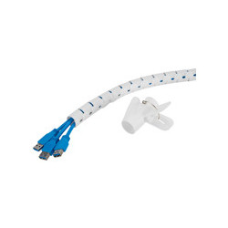 NEOMOUNTS Spiral Cable Wrap 25mm multiple cables white