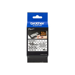 BROTHER P-TOUCH TZE-SE4noir sur security blanc textile 18