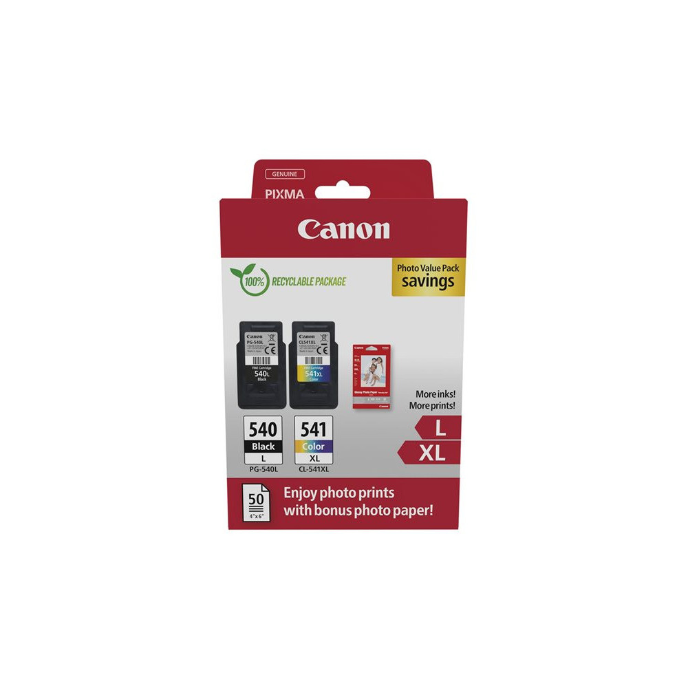 CANON PHOTO PACK PG-540L/CL-541XL Ink Cartridge SEC redeal.fr