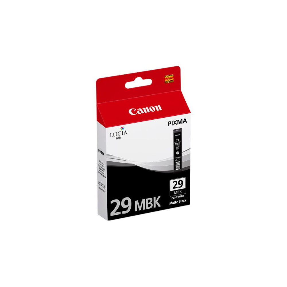 CANON PGI-29 MBK cartouche d encre noir mat capacité standard 1.900 pictures pack de 1