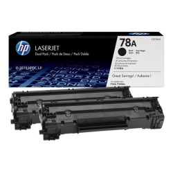 HP 78A original LaserJet Toner cartridge CE278AD black standard capacity 2.100 pages 2-pack
