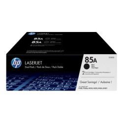 HP 85A original LaserJet Toner cartridge CE285AD black standard capacity 1.600 pages 2-pack