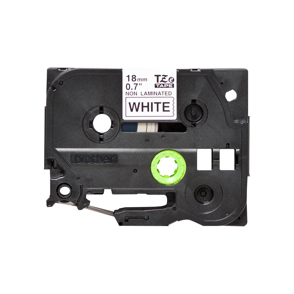 BROTHER P-TOUCH TZE-N241 noir sur blanc 18mm
