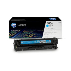 HP 305A original LaserJet Toner cartridge CE411A cyan standard capacity 2.600 pages 1-pack