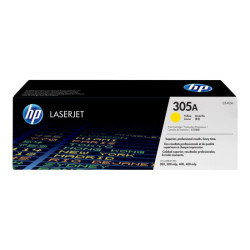 HP 305A original LaserJet Toner cartridge CE412A yellow standard capacity 2.600 pages
