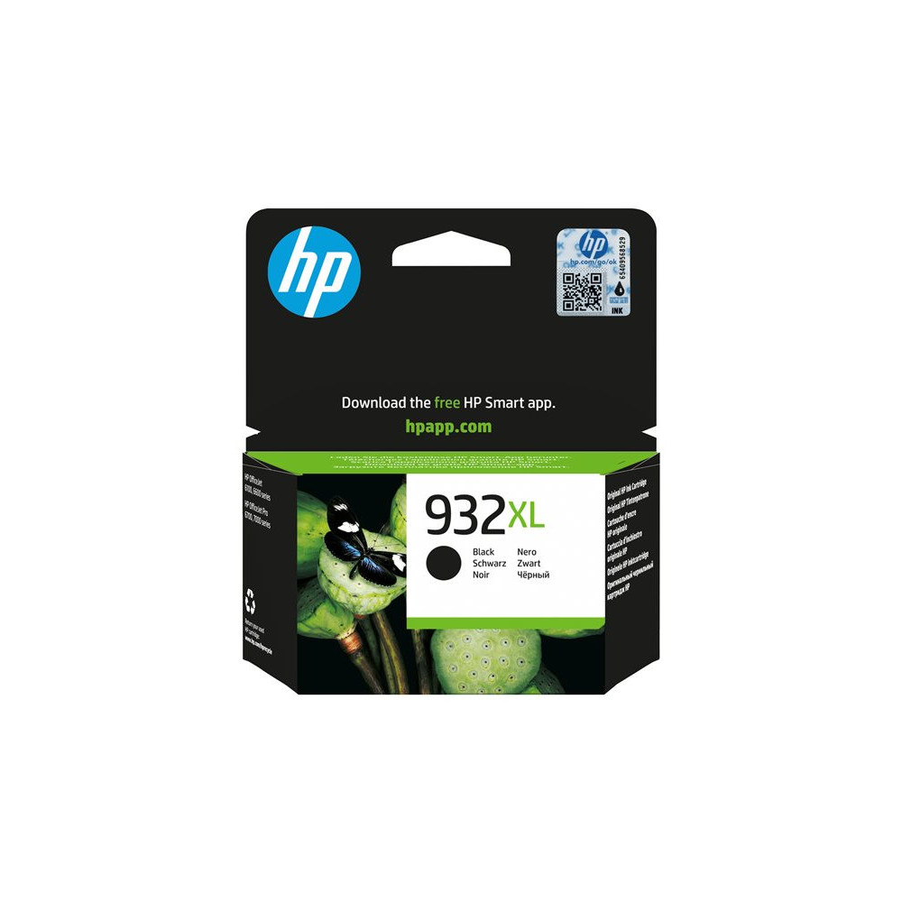 HP 932XL original Ink cartridge CN053AE BGX black high capacity 1.000 pages 1-pack Officejet