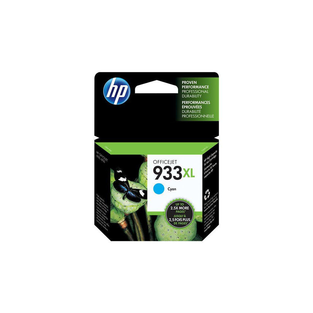 HP 933XL original Ink cartridge CN054AE BGX cyan high capacity 825 pages 1-pack Officejet