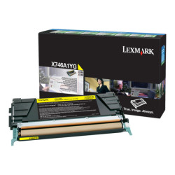 LEXMARK X746, X748 7K cartouche de toner jaune capacité standard 7.000 pages pack de 1 With returnprogram redeal.fr