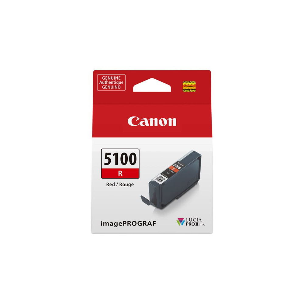 CANON PFI-5100 SERIES Red ink tank redeal.fr