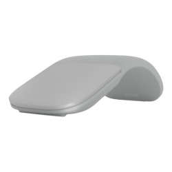 MICROSOFT Surface - Arc Mouse - Souris Arc Bluetooth 4.1 - 2 Boutons - Sans fil - 2 Piles AAA incluses - Grise redeal.fr