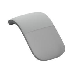 MICROSOFT Surface - Arc Mouse - Souris Arc Bluetooth 4.1 - 2 Boutons - Sans fil - 2 Piles AAA incluses - Grise redeal.fr