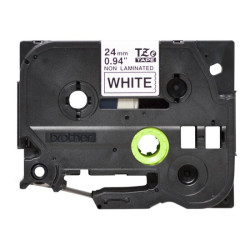 BROTHER P-TOUCH TZE-N251 noir sur blanc 24mm