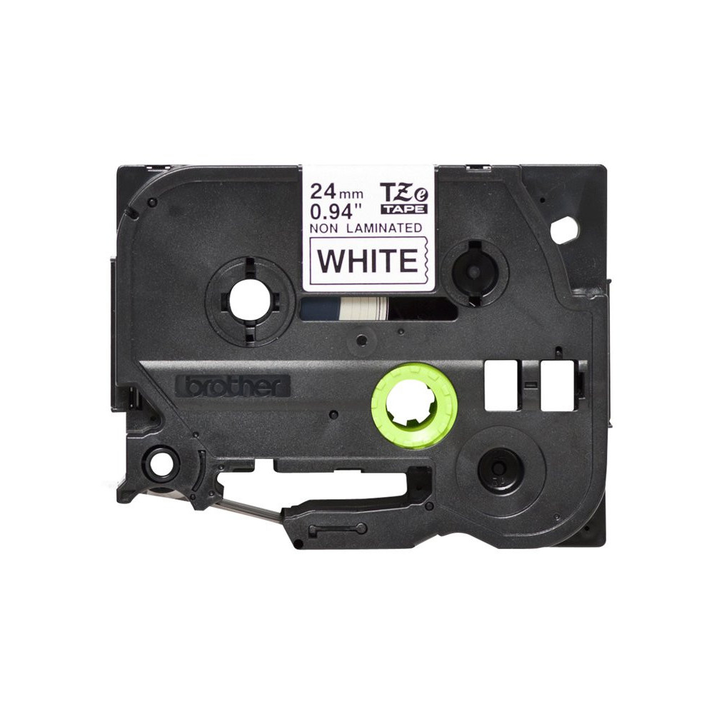BROTHER P-TOUCH TZE-N251 noir sur blanc 24mm