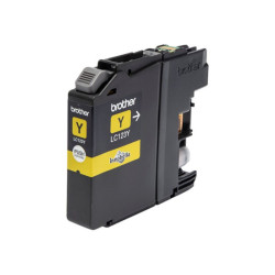 BROTHER LC-123 cartouche dencre jaune capacité standard 600 pages pack de 1