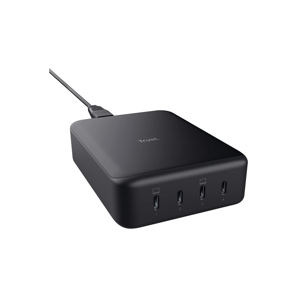 TRUST Chargeur de bureau universel MAXO 240 watts 4 ports USB-C redeal.fr