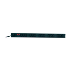APC BANDEAU DE PRISES BASIQUE - IEC C14 EN ENTREE - 15 SORTIE IEC C13 - 16A - 230V - RACK ZERO U VERTICAL redeal.fr