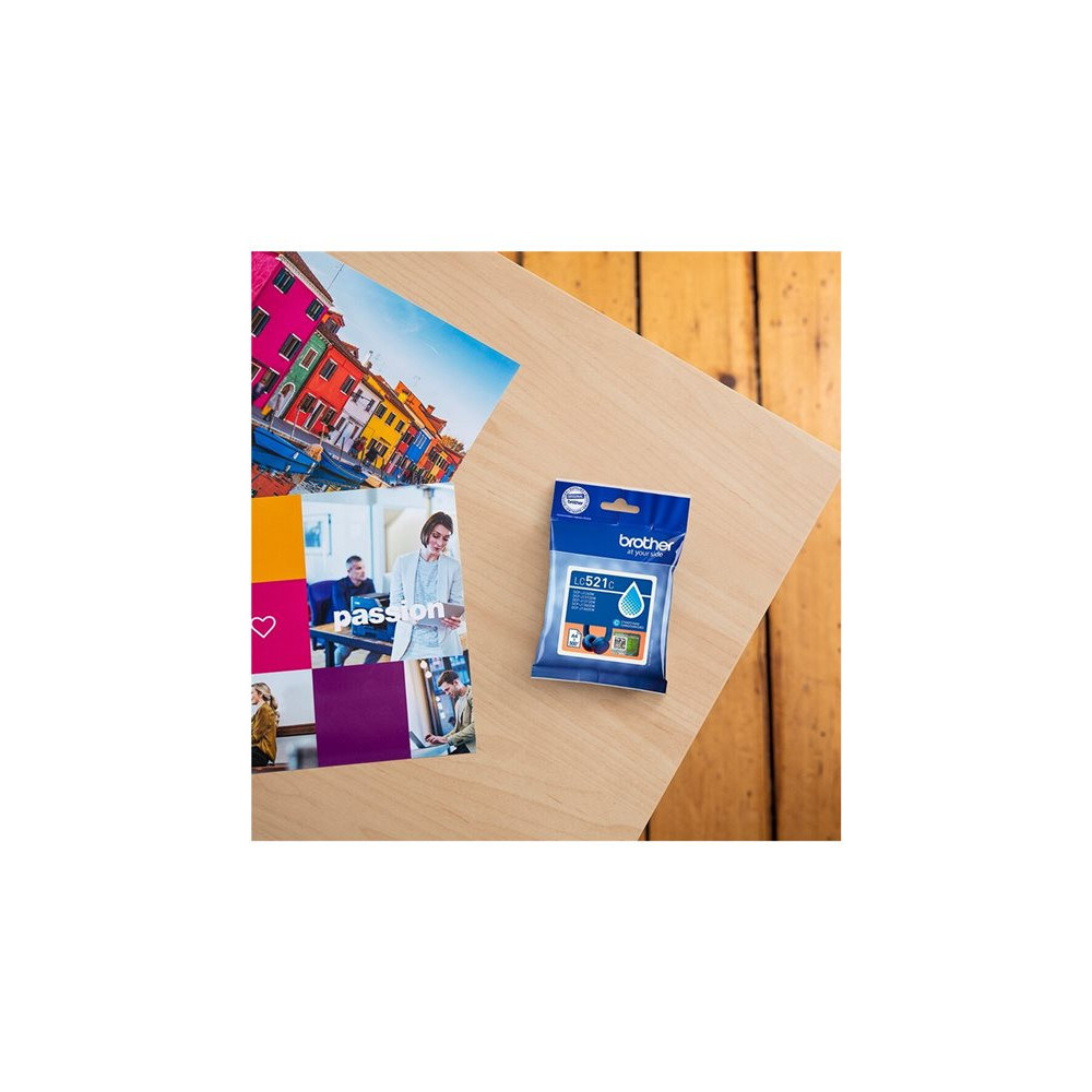 BROTHER Cyan ink cartridge yield up to 500 pages redeal.fr