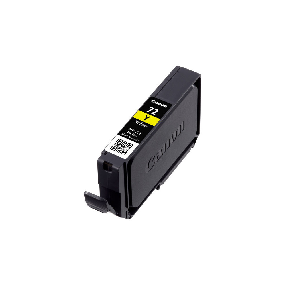 CANON PGI-72 Y cartouche d encre jaune capacité standard 380 photos pack de 1
