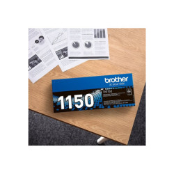 BROTHER TN1150 Toner noir capacité jusquà 1 000 pages pour HL-L1240W / HL-L1242W / DCP-L1640W / DCP-L1642W / DCP-L1660W