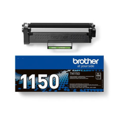 BROTHER TN1150 Toner noir capacité jusquà 1 000 pages pour HL-L1240W / HL-L1242W / DCP-L1640W / DCP-L1642W / DCP-L1660W