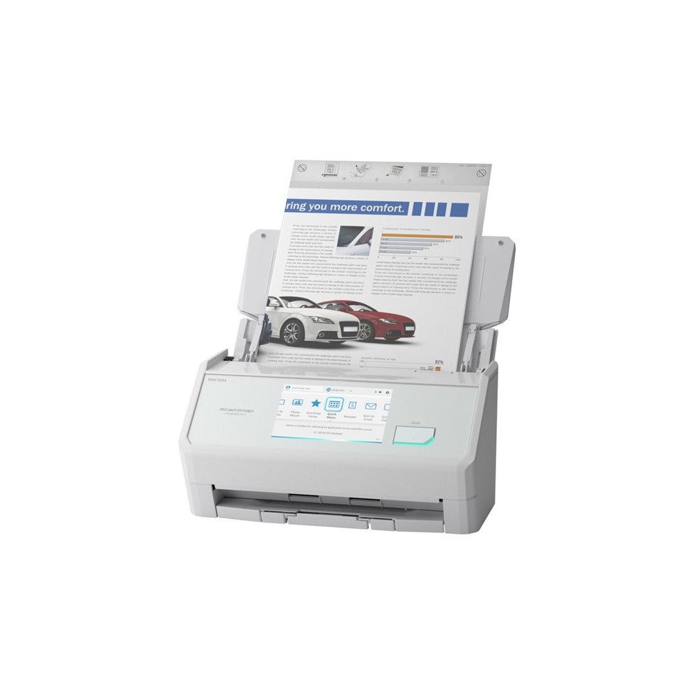 RICOH ScanSnap iX2500 45ppm/90ipm A4 Duplex ADF Touchscreen Wi-Fi 6 Bluetooth 5.2 USB 3.2 redeal.fr