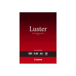 CANON 260G/M2 A3 20 feuilles pack de 1 luster paper