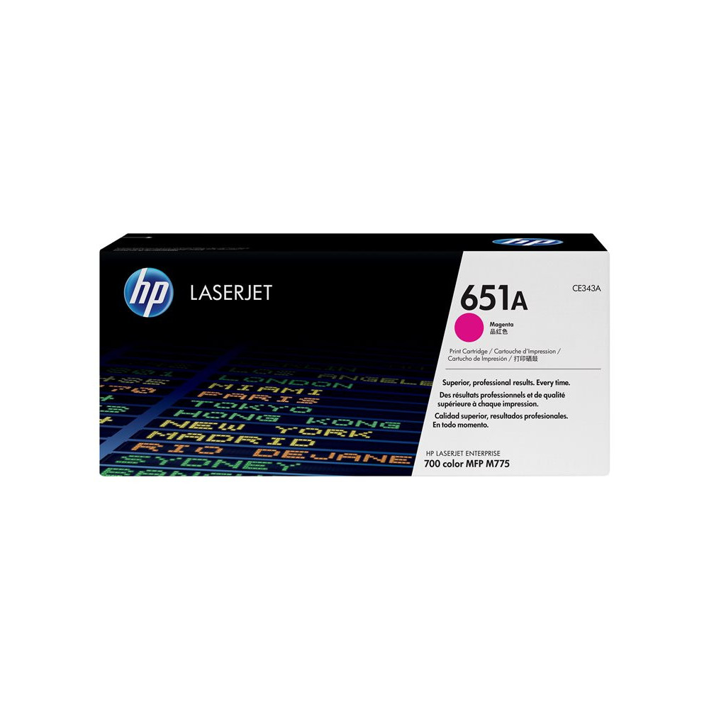HP 651A original Toner cartridge CE343A magenta standard capacity 16.000 pages 1-pack redeal.fr