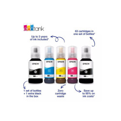 EPSON EcoTank ET-3950 Inkjet MFP A4 18ppm ISO USB WLAN Wi-Fi redeal.fr