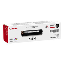 CANON 731H-BK cartouche de toner noir haute capacité 2.400 pages pack de 1