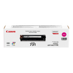 CANON 731-M cartouche de toner magenta capacité standard 1.500 pages pack de 1