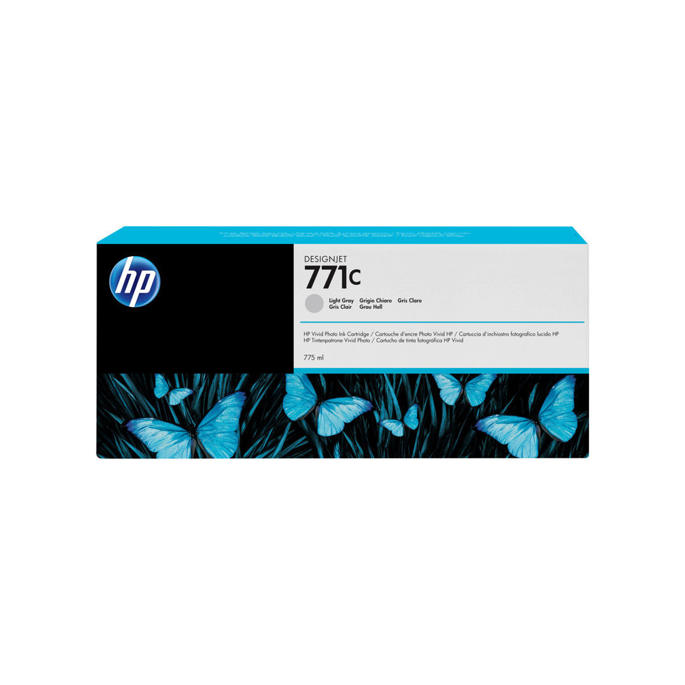 HP 771C original Ink cartridge B6Y14A light grey standard capacity 775ml 1-pack