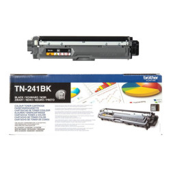 BROTHER TN241BK HL-3140CW/3150CDW/3170CDW cartouche de toner noir capacité standard 2.500 pages pack de 1
