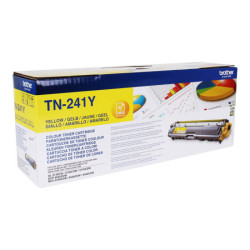 BROTHER TN241Y HL-3140CW/3150CDW/3170CDW cartouche de toner jaune capacité standard 1.400 pages pack de 1