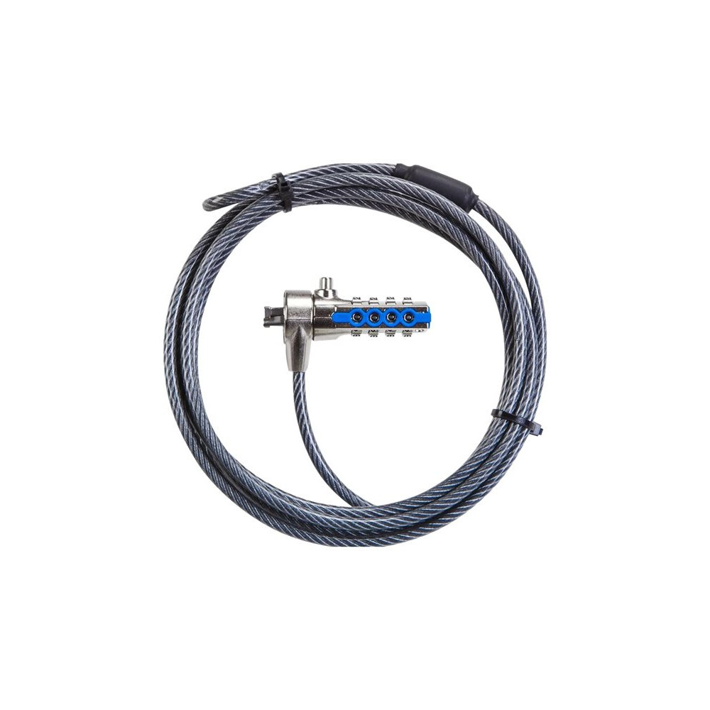 TARGUS DEFCON CL security cable lock grey redeal.fr