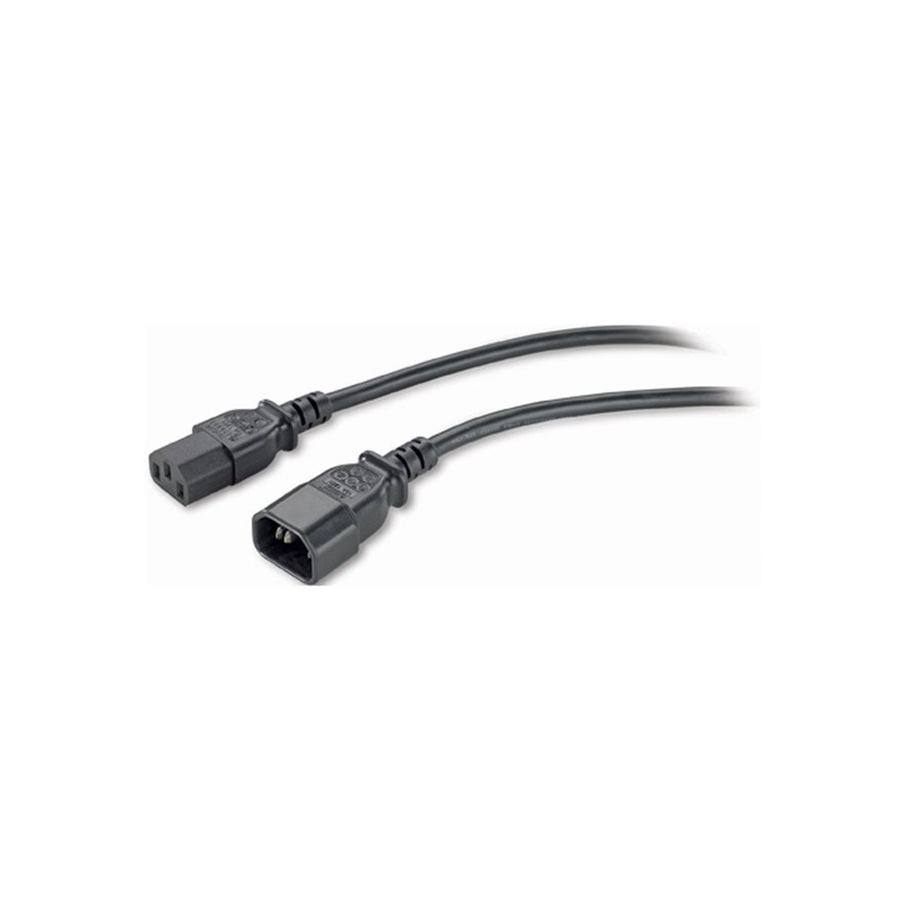 APC CORDON ELECTRIQUE DE RACCORDEMENT LONGUEUR 2.5M NORME IEC 320 C13 VERS C14 redeal.fr