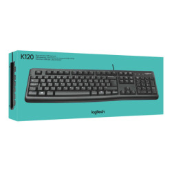 LOGITECH K120 Corded Keyboard black USB (FRA) redeal.fr