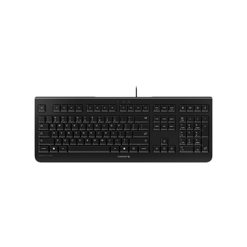 CHERRY KC 1000 Corded Keyboard Black (EU) redeal.fr