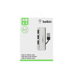 BELKIN Hub de Voyage 4 Ports USB 2.0 Noir redeal.fr