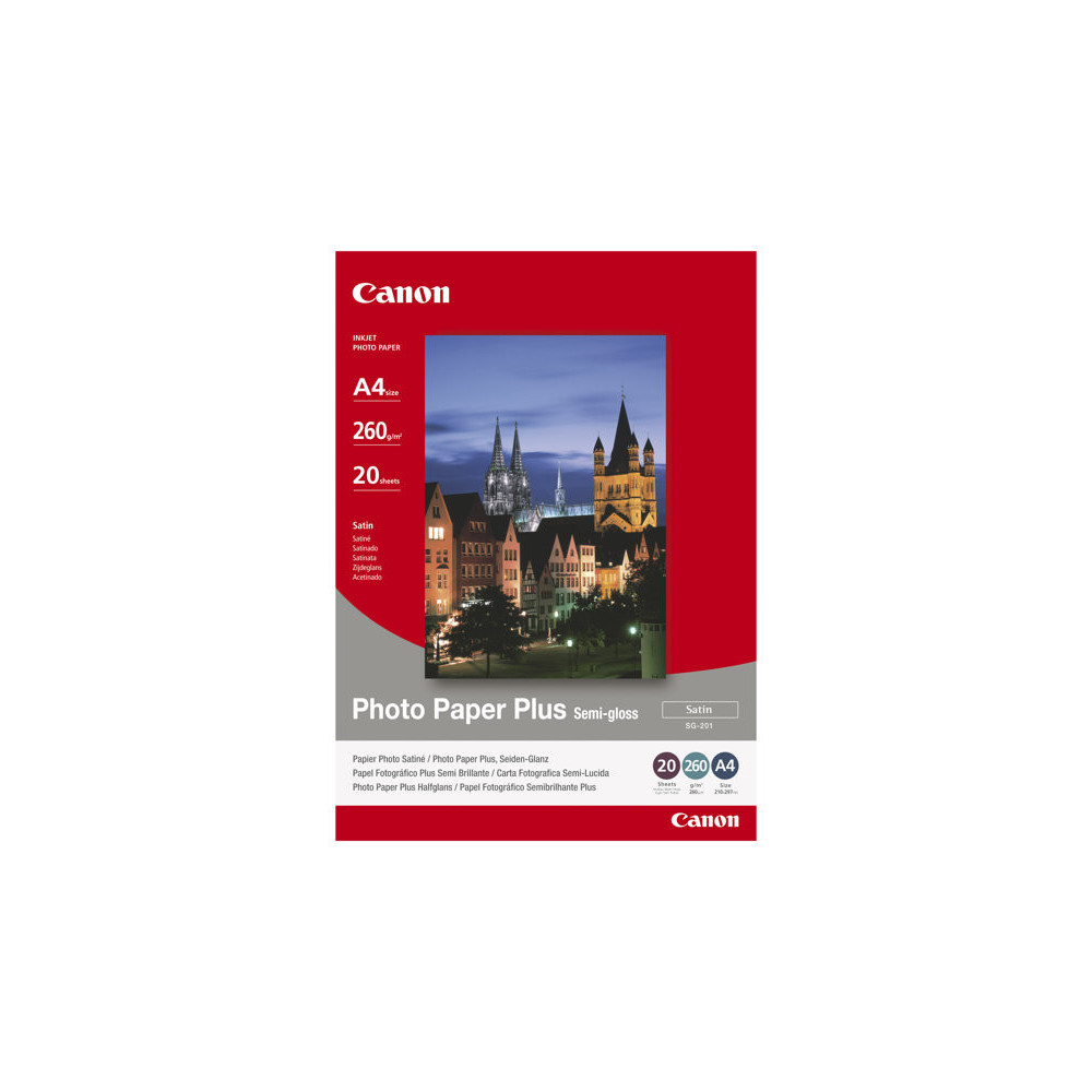 CANON SG-201 semi-gloss 10x15cm 5 feuilles