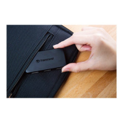 TRANSCEND HUB2 Concentrateur hub 4 x SuperSpeed USB 3.0 Ordinateur de bureau redeal.fr