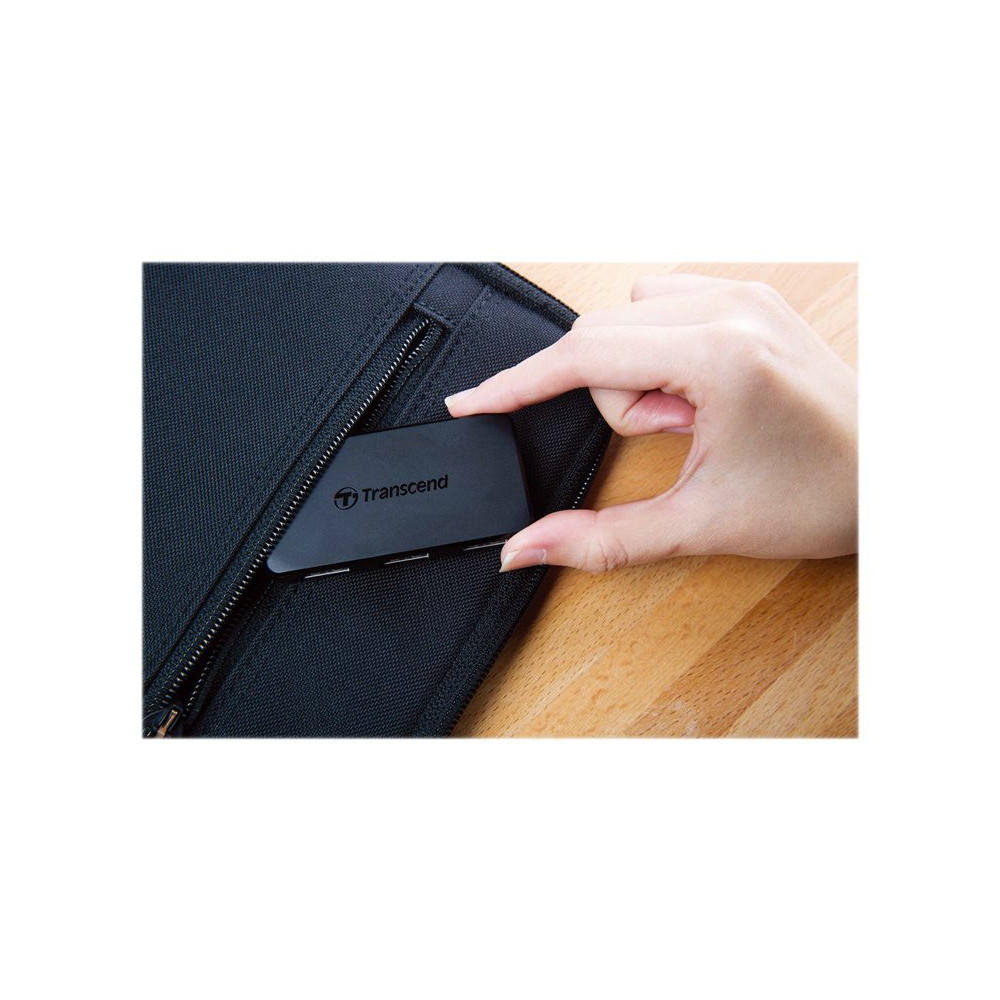 TRANSCEND HUB2 Concentrateur hub 4 x SuperSpeed USB 3.0 Ordinateur de bureau redeal.fr