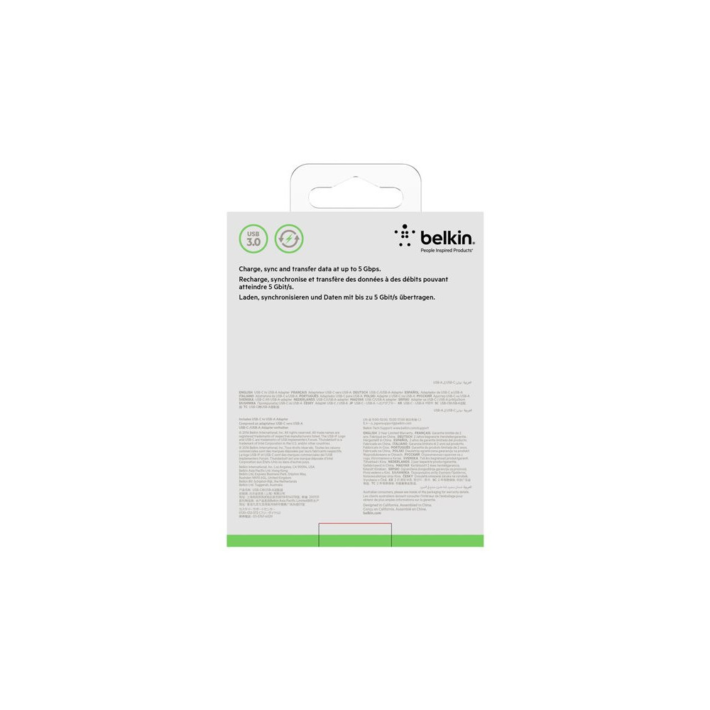 BELKIN Adaptateur USB-C 3.0 vers USB-A femelle redeal.fr