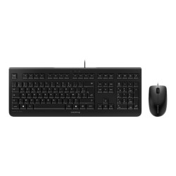 CHERRY DC2000 Ensemble filaire clavier/souris USB noir Layout FRANCAIS redeal.fr