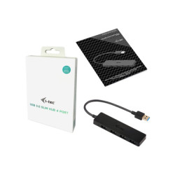 I-TEC USB 3.0 Slim Passive HUB 4 Port without power adapter ideal for Notebook Ultrabook Tablet PC redeal.fr