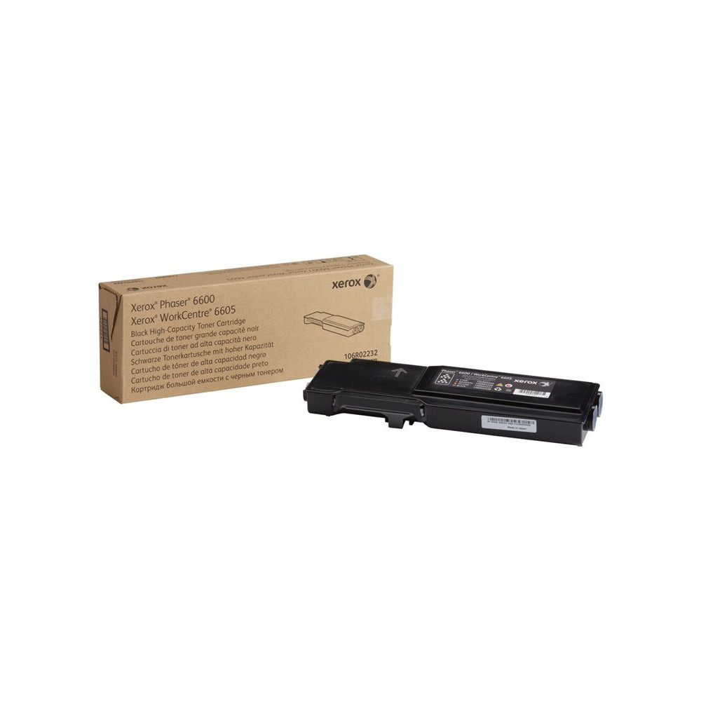XEROX 6600/6605 toner noir haute capacité 8.000 pages pack de 1